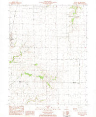 Macon East Illinois Historical topographic map, 1:24000 scale, 7.5 X 7.5 Minute, Year 1983