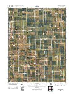 Macon East Illinois Historical topographic map, 1:24000 scale, 7.5 X 7.5 Minute, Year 2012
