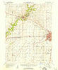 Mahomet Illinois Historical topographic map, 1:62500 scale, 15 X 15 Minute, Year 1957