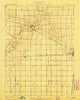 Mahomet Illinois Historical topographic map, 1:62500 scale, 15 X 15 Minute, Year 1907