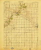 Mahomet Illinois Historical topographic map, 1:62500 scale, 15 X 15 Minute, Year 1907