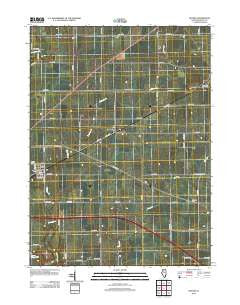 Malden Illinois Historical topographic map, 1:24000 scale, 7.5 X 7.5 Minute, Year 2012