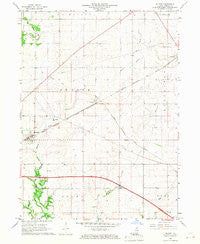 Malden Illinois Historical topographic map, 1:24000 scale, 7.5 X 7.5 Minute, Year 1966