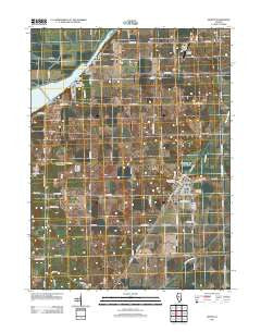 Manito Illinois Historical topographic map, 1:24000 scale, 7.5 X 7.5 Minute, Year 2012