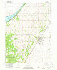 Manito Illinois Historical topographic map, 1:24000 scale, 7.5 X 7.5 Minute, Year 1971