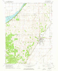 Manito Illinois Historical topographic map, 1:24000 scale, 7.5 X 7.5 Minute, Year 1971