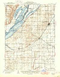 Manito Illinois Historical topographic map, 1:62500 scale, 15 X 15 Minute, Year 1932