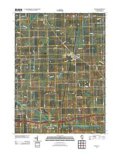 Manlius Illinois Historical topographic map, 1:24000 scale, 7.5 X 7.5 Minute, Year 2012