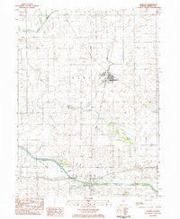 Manlius Illinois Historical topographic map, 1:24000 scale, 7.5 X 7.5 Minute, Year 1983