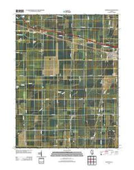 Mansfield Illinois Historical topographic map, 1:24000 scale, 7.5 X 7.5 Minute, Year 2012