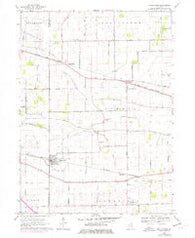 Maple Park Illinois Historical topographic map, 1:24000 scale, 7.5 X 7.5 Minute, Year 1968