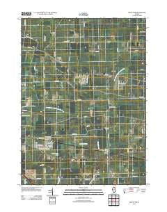 Maple Park Illinois Historical topographic map, 1:24000 scale, 7.5 X 7.5 Minute, Year 2012