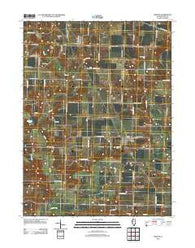 Maquon Illinois Historical topographic map, 1:24000 scale, 7.5 X 7.5 Minute, Year 2012