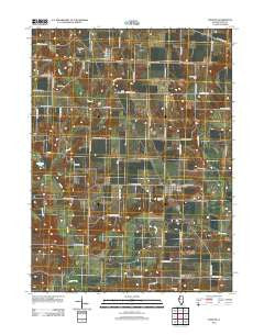 Maquon Illinois Historical topographic map, 1:24000 scale, 7.5 X 7.5 Minute, Year 2012