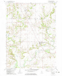 Maquon Illinois Historical topographic map, 1:24000 scale, 7.5 X 7.5 Minute, Year 1982