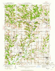 Maquon Illinois Historical topographic map, 1:62500 scale, 15 X 15 Minute, Year 1941