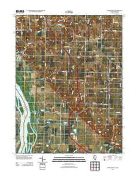Marblehead Illinois Historical topographic map, 1:24000 scale, 7.5 X 7.5 Minute, Year 2012