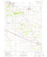 Marengo South Illinois Historical topographic map, 1:24000 scale, 7.5 X 7.5 Minute, Year 1968