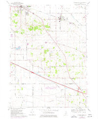 Marengo South Illinois Historical topographic map, 1:24000 scale, 7.5 X 7.5 Minute, Year 1968