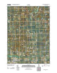 Marengo North Illinois Historical topographic map, 1:24000 scale, 7.5 X 7.5 Minute, Year 2012