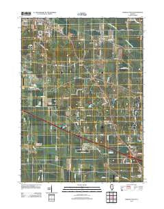Marengo South Illinois Historical topographic map, 1:24000 scale, 7.5 X 7.5 Minute, Year 2012