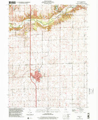 Maroa Illinois Historical topographic map, 1:24000 scale, 7.5 X 7.5 Minute, Year 1998