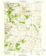 Marquette Heights Illinois Historical topographic map, 1:24000 scale, 7.5 X 7.5 Minute, Year 1960