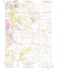 Marquette Heights Illinois Historical topographic map, 1:24000 scale, 7.5 X 7.5 Minute, Year 1960