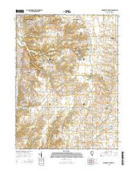 Marquette Heights Illinois Current topographic map, 1:24000 scale, 7.5 X 7.5 Minute, Year 2015