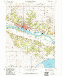 Marseilles Illinois Historical topographic map, 1:24000 scale, 7.5 X 7.5 Minute, Year 1994