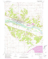 Marseilles Illinois Historical topographic map, 1:24000 scale, 7.5 X 7.5 Minute, Year 1970