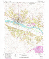 Marseilles Illinois Historical topographic map, 1:24000 scale, 7.5 X 7.5 Minute, Year 1970