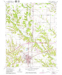 Marshall Illinois Historical topographic map, 1:24000 scale, 7.5 X 7.5 Minute, Year 1964