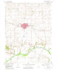 Mason City Illinois Historical topographic map, 1:24000 scale, 7.5 X 7.5 Minute, Year 1980