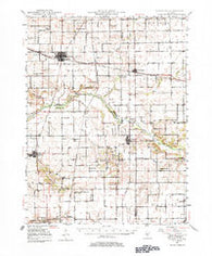 Mason City Illinois Historical topographic map, 1:62500 scale, 15 X 15 Minute, Year 1948