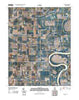 Maunie Illinois Historical topographic map, 1:24000 scale, 7.5 X 7.5 Minute, Year 2010