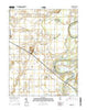 Maunie Illinois Current topographic map, 1:24000 scale, 7.5 X 7.5 Minute, Year 2015