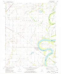 Maunie Illinois Historical topographic map, 1:24000 scale, 7.5 X 7.5 Minute, Year 1974