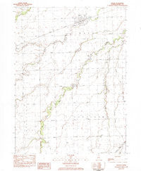 Mazon Illinois Historical topographic map, 1:24000 scale, 7.5 X 7.5 Minute, Year 1983
