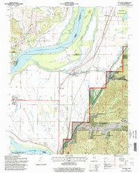 McClure Illinois Historical topographic map, 1:24000 scale, 7.5 X 7.5 Minute, Year 1996