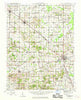 McLeansboro Illinois Historical topographic map, 1:62500 scale, 15 X 15 Minute, Year 1942