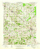 McLeansboro Illinois Historical topographic map, 1:62500 scale, 15 X 15 Minute, Year 1942