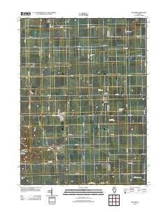 McNabb Illinois Historical topographic map, 1:24000 scale, 7.5 X 7.5 Minute, Year 2012