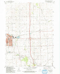 Mendota East Illinois Historical topographic map, 1:24000 scale, 7.5 X 7.5 Minute, Year 1993