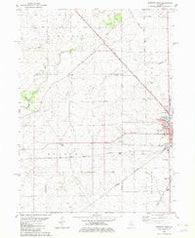 Mendota West Illinois Historical topographic map, 1:24000 scale, 7.5 X 7.5 Minute, Year 1982