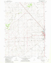 Mendota West Illinois Historical topographic map, 1:24000 scale, 7.5 X 7.5 Minute, Year 1982