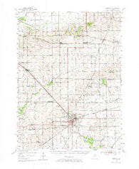 Mendota Illinois Historical topographic map, 1:62500 scale, 15 X 15 Minute, Year 1952