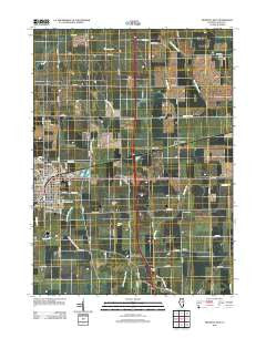 Mendota East Illinois Historical topographic map, 1:24000 scale, 7.5 X 7.5 Minute, Year 2012