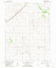 Merna Illinois Historical topographic map, 1:24000 scale, 7.5 X 7.5 Minute, Year 1981