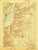 Metamora Illinois Historical topographic map, 1:62500 scale, 15 X 15 Minute, Year 1893